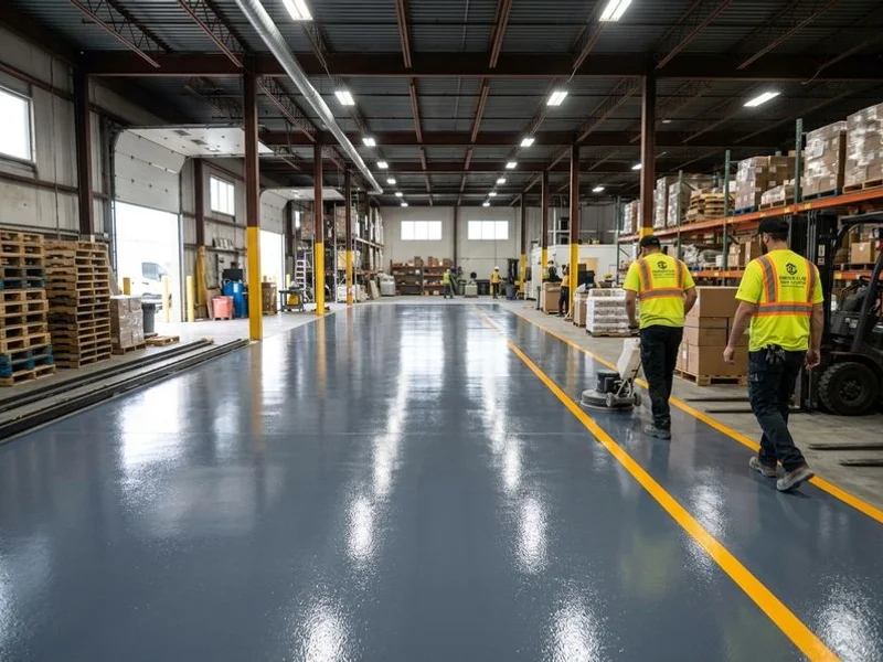 Cold Storage & Freezer Epoxy Flooring in Ottawa, Ontario