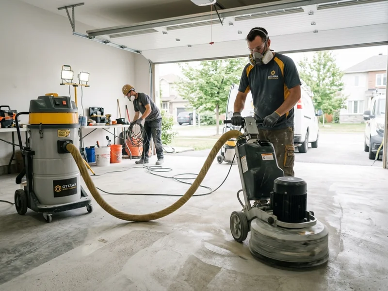 Diamond grinding prep