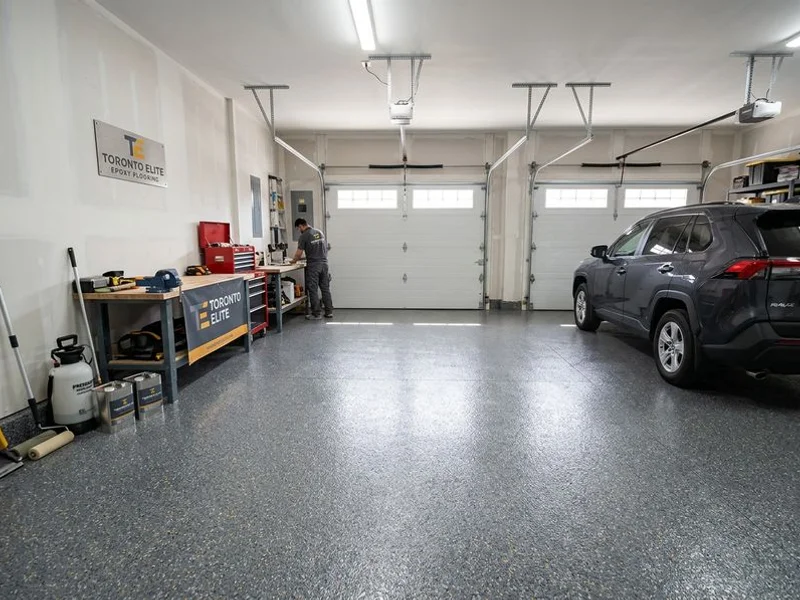 Standard garage flake