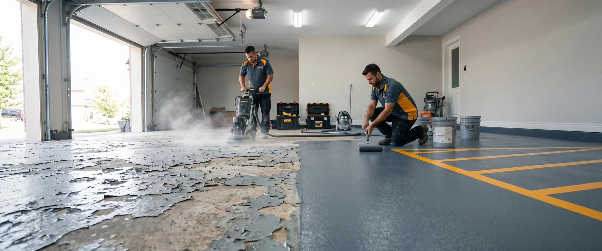 Epoxy Floor Repair & Recoat in Ottawa, ON