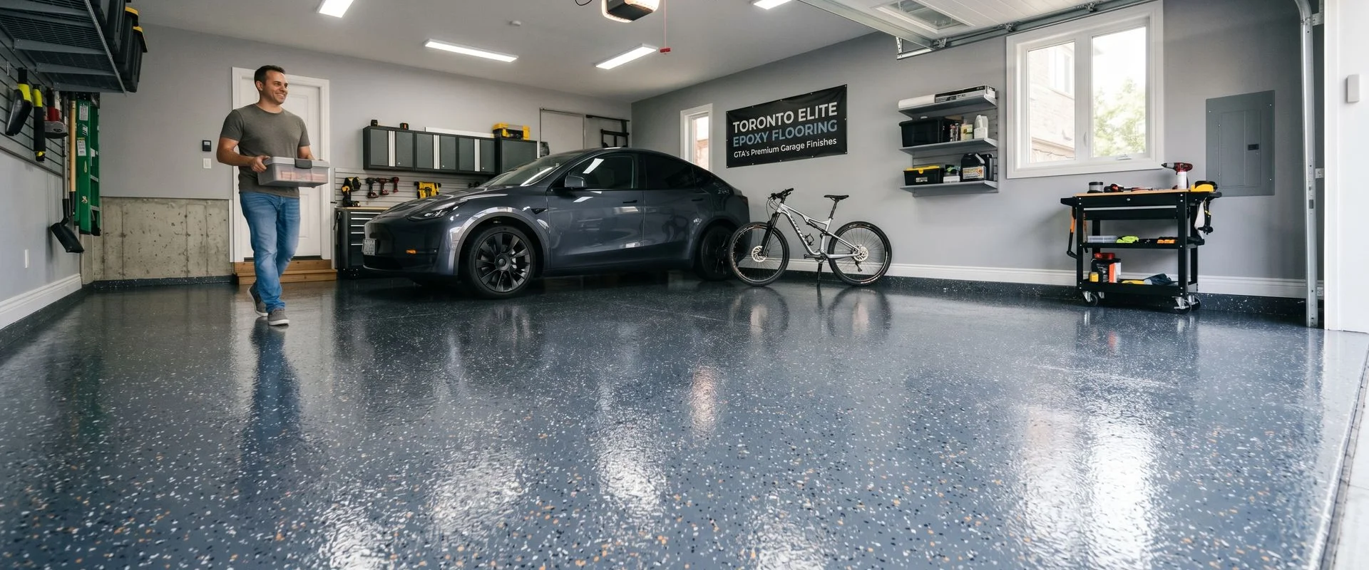 Polyaspartic Floor Coating in Ottawa, ON