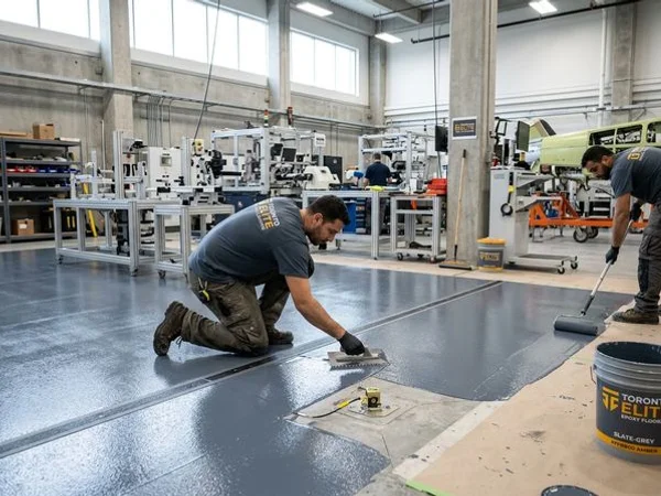 ESD Conductive Epoxy Flooring in Ottawa, ON project 4
