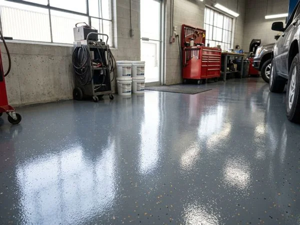 Polyaspartic Floor Coating in Ottawa & the National Capital Region project 1