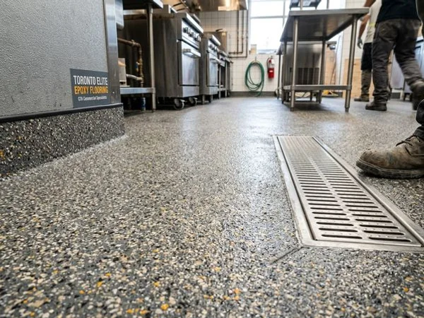 Restaurant Epoxy Flooring in Ottawa, ON project 2