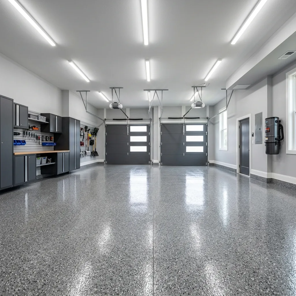 Garage Floor Epoxy in Ottawa & the National Capital Region project 1