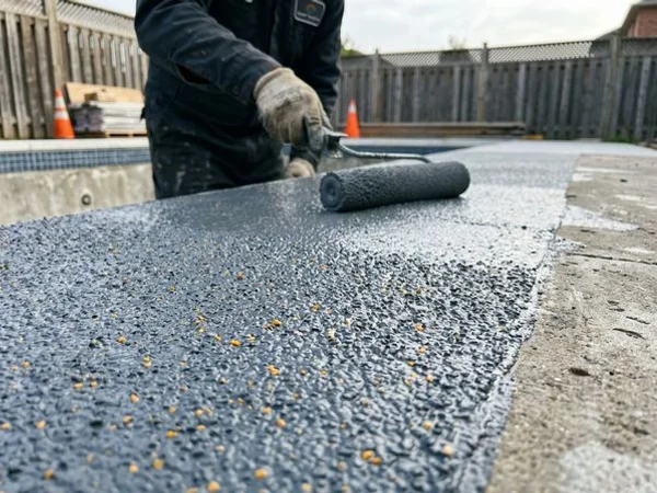 Outdoor Patio Epoxy Coating in Ottawa, ON project 1