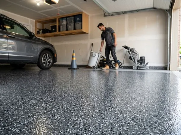 Polyaspartic Floor Coating in Ottawa, ON project 4