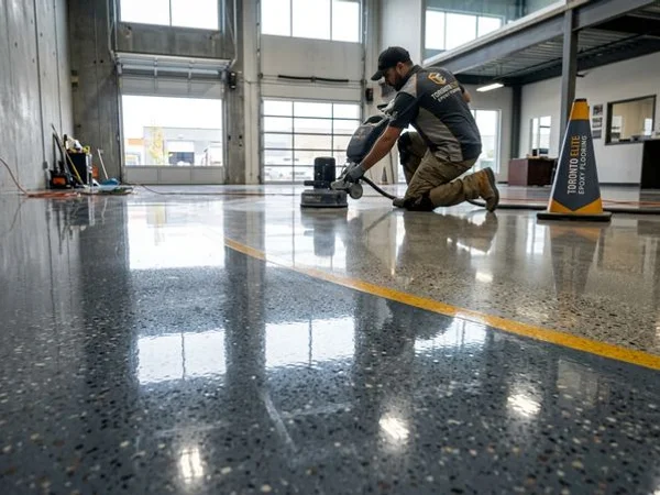 Concrete Polishing in Ottawa, ON project 2