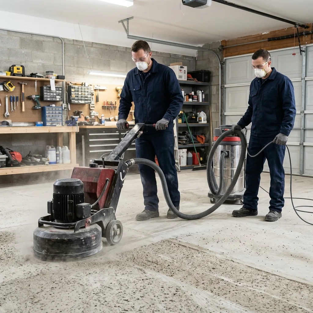 Diamond grinding prep