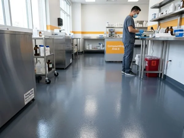 Laboratory Epoxy Flooring in Ottawa, Ontario